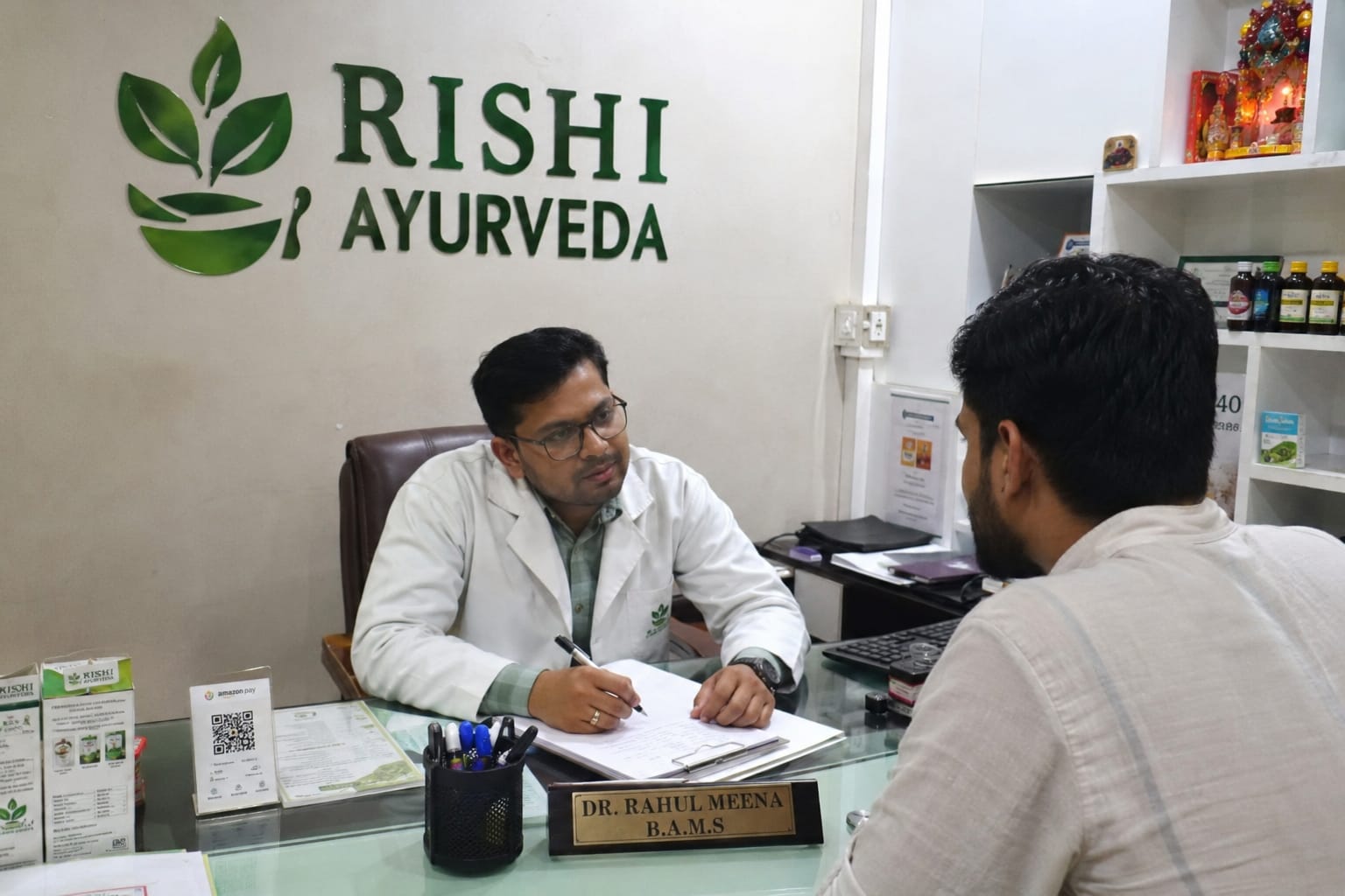 Rishi Ayurveda Banner